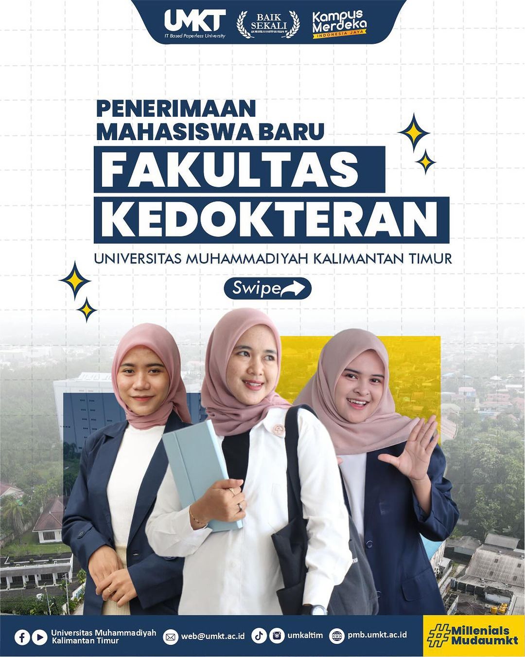 Pendaftaran Calon Mahasiswa Fakultas Kedokteran UMKT